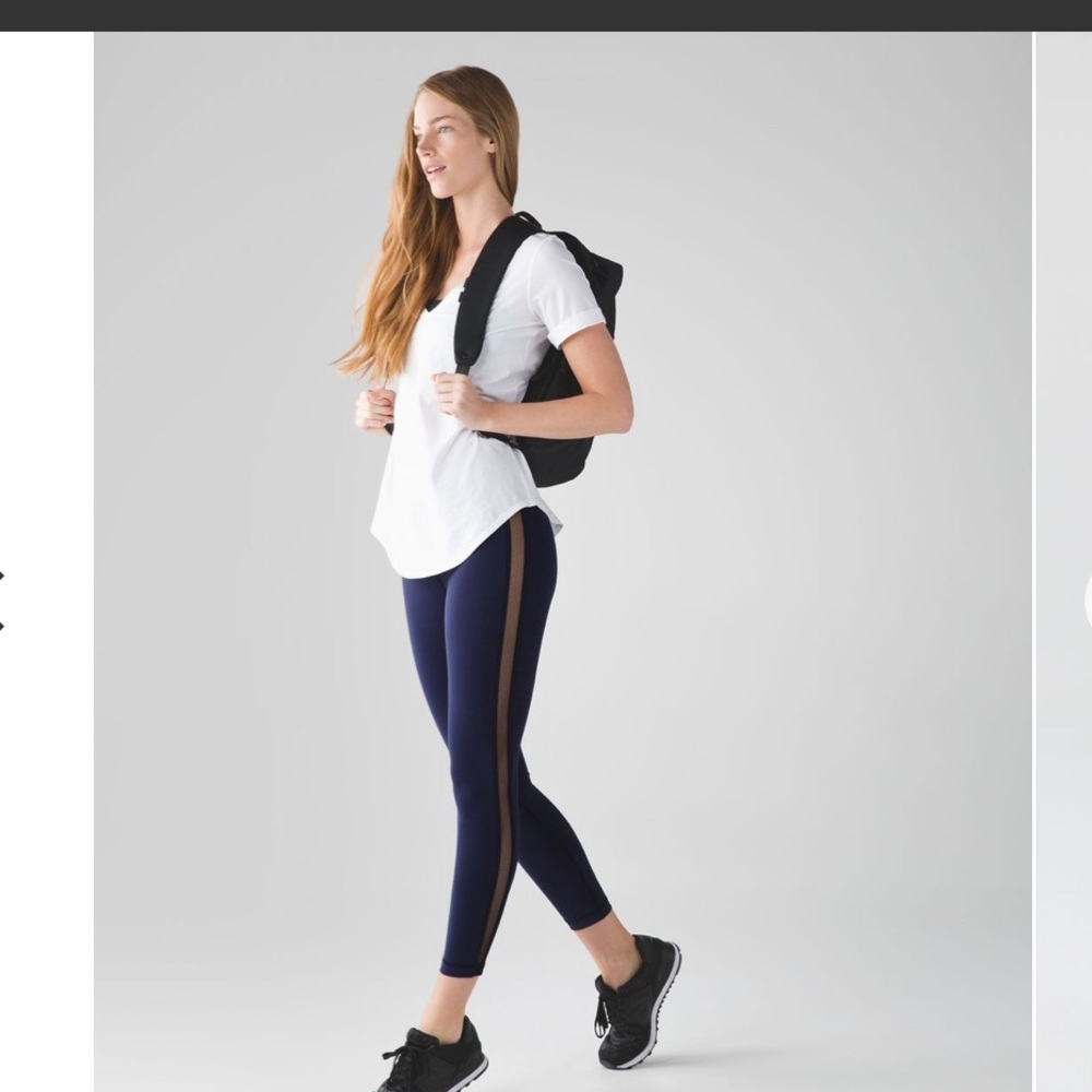 Lululemon High Times Pant (Wing Mesh) Size 4 NWOT
